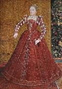 Steven van der Meulen Queen Elizabeth I France oil painting artist